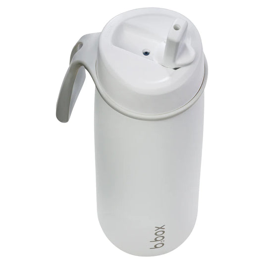 b.box 690mL Insulated Flip Top Bottle - white out