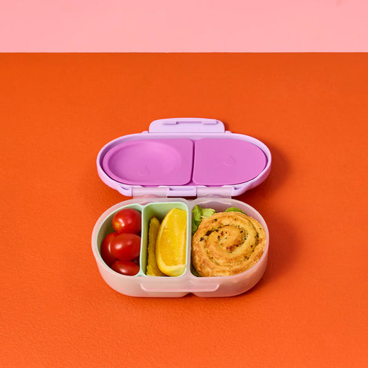 b.box silicone bento buddy - snackbox - forest