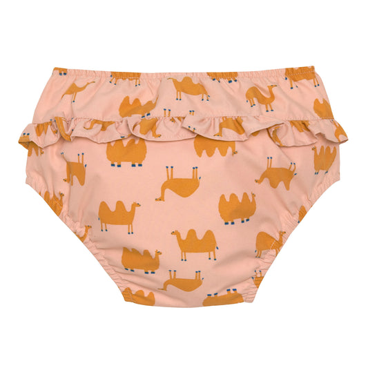LÄSSIG Swim Nappy - Camel Pink