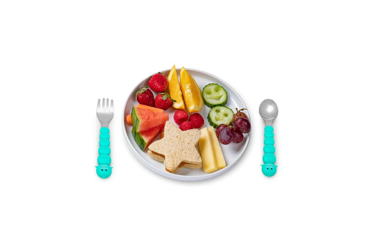 Melii Animal Utensil Set - Bear/Shark