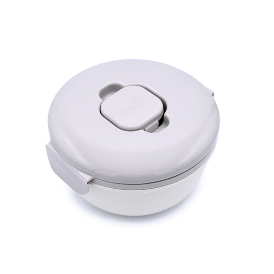Melii Salad Bento Container - Ivory/Grey