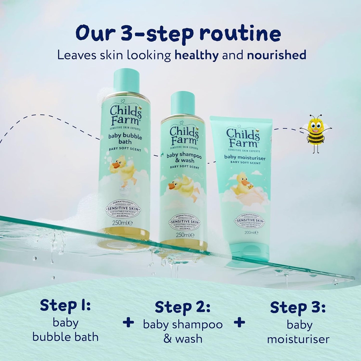 Childs Farm Baby Bubble Bath Baby Soft Scent 250ml
