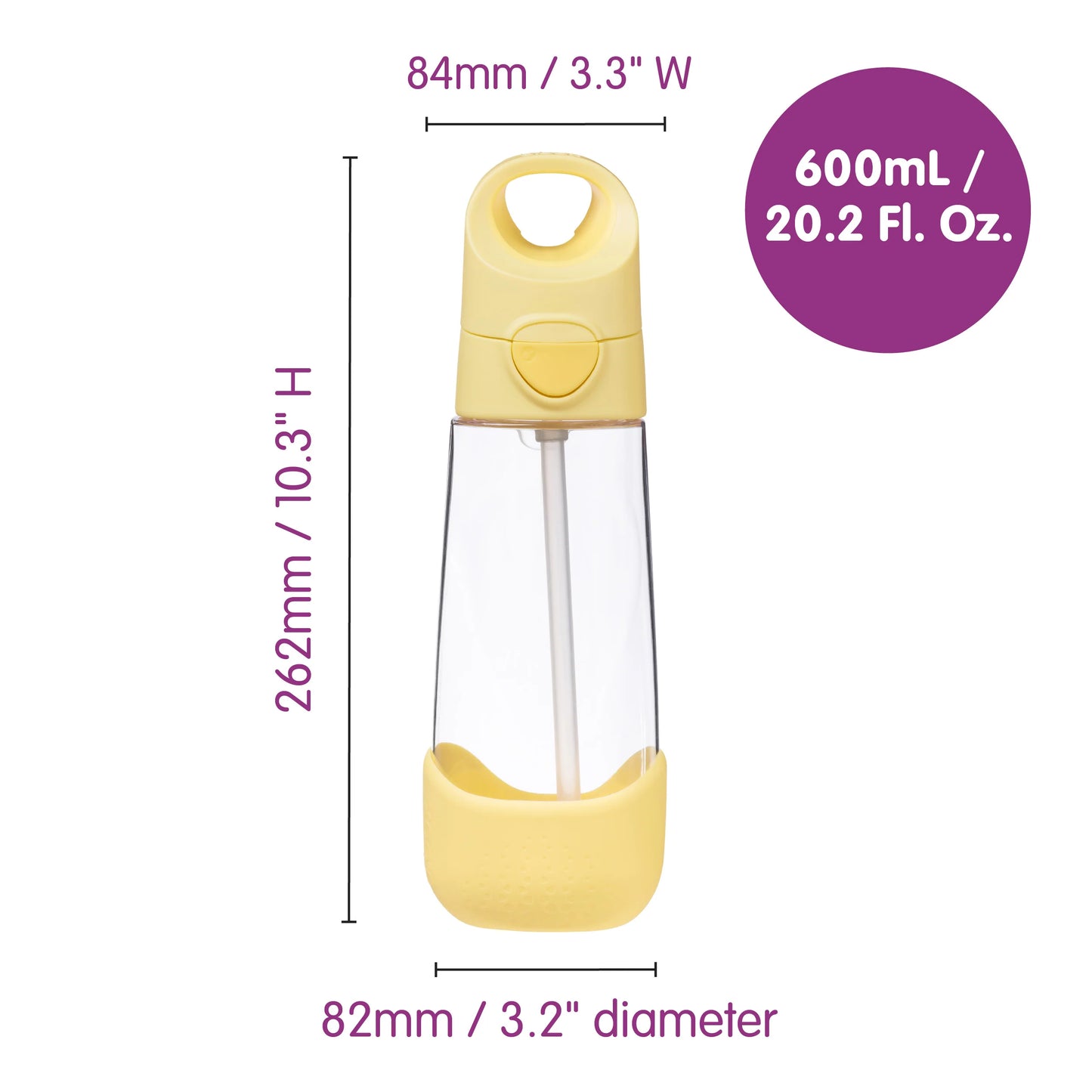 b.box Tritan™ Bottle 600ml – Night Vision