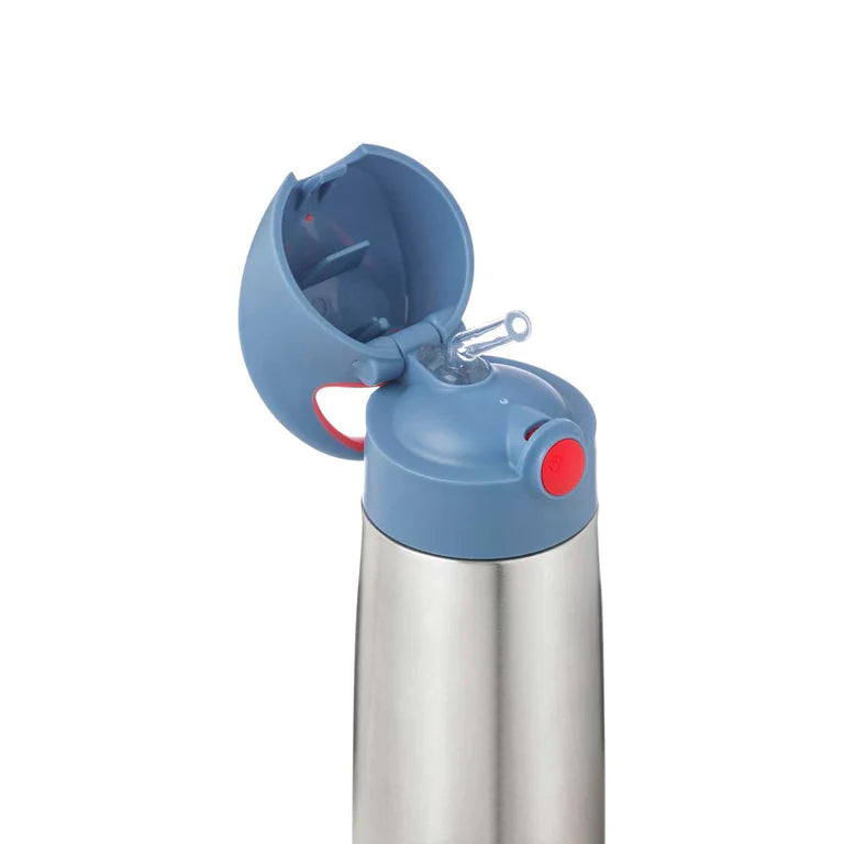 b.box Insulated Straw Bottle - 500ml – Blue Blaze