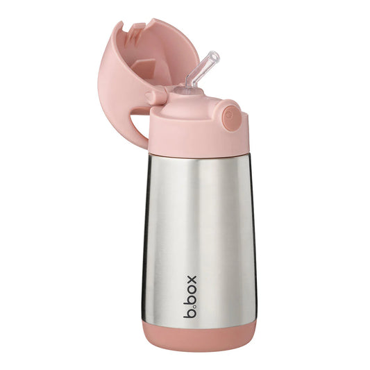 b.box Insulated Straw Bottle 350ml – Blush Crush