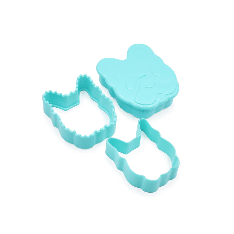 Melii 3-in-1 Sandwich Cutters - Dino/Bulldog