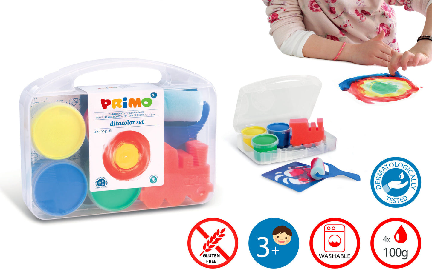 Primo Finger Paint Gift Set