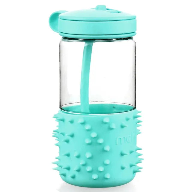 melii Spikey Water Bottle Straw Bottle Children's Straw Cup Sensory  Integration Training Water Bottle Food Grade