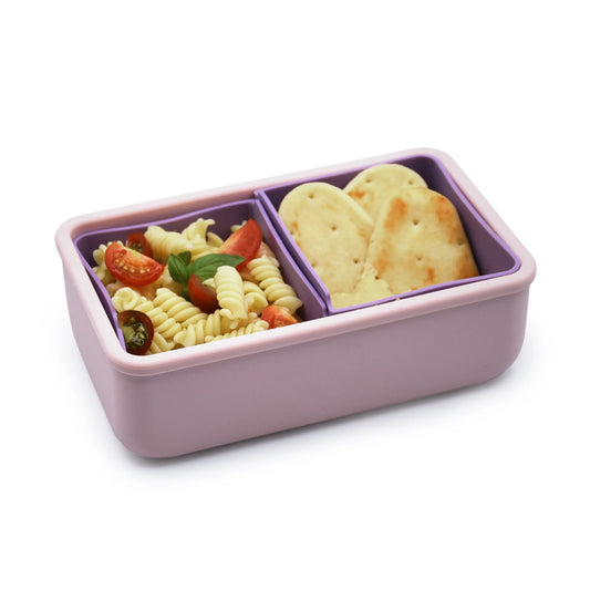 Melii Silicone Bento - Pink/Purple