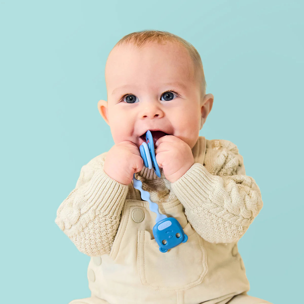 b.box Pacifier Clip - Sage+Ocean