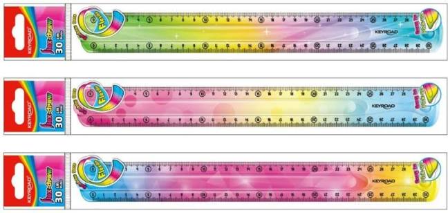 Keyroad Rainbow Ruler 30cm