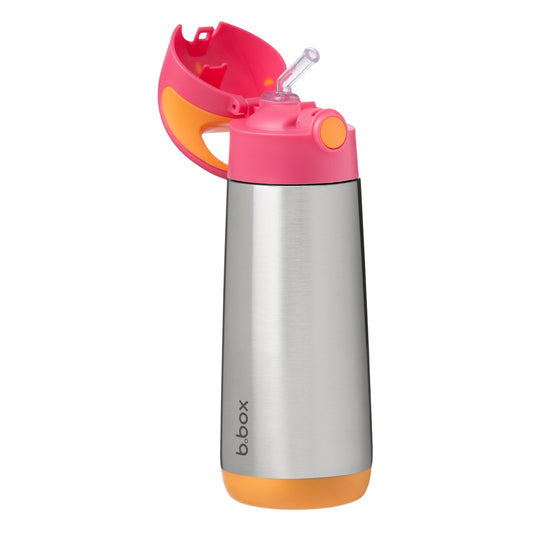 b.box Insulated Straw Bottle - 500ml – Strawberry Shake