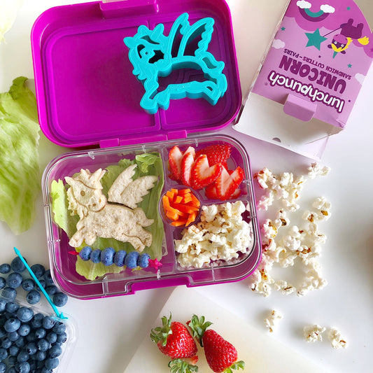 Lunch Punch Sandwich Cutter Unicorn - set of 2