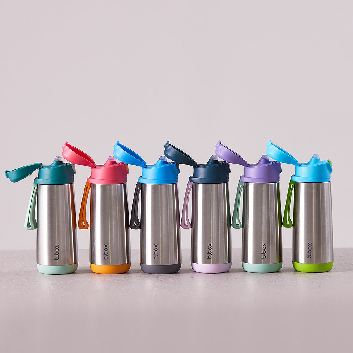 b.box Insulated Spout Bottle 500ml - Emerald Forest