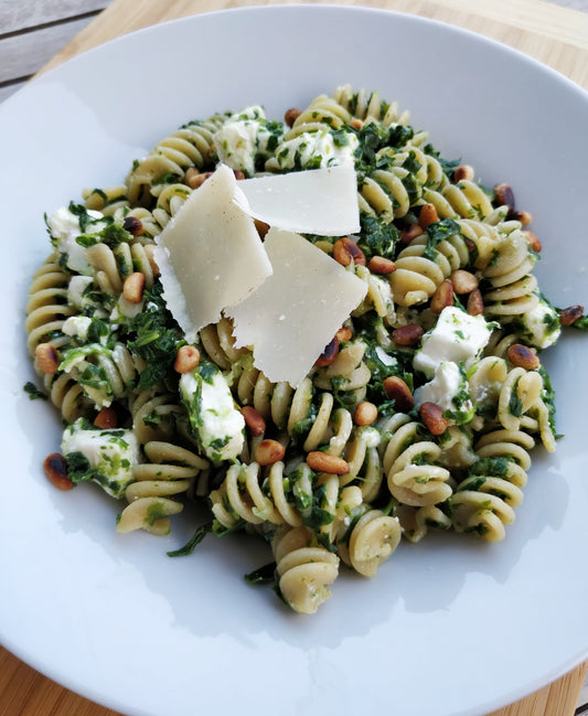 Pasta with Spinach and Feta