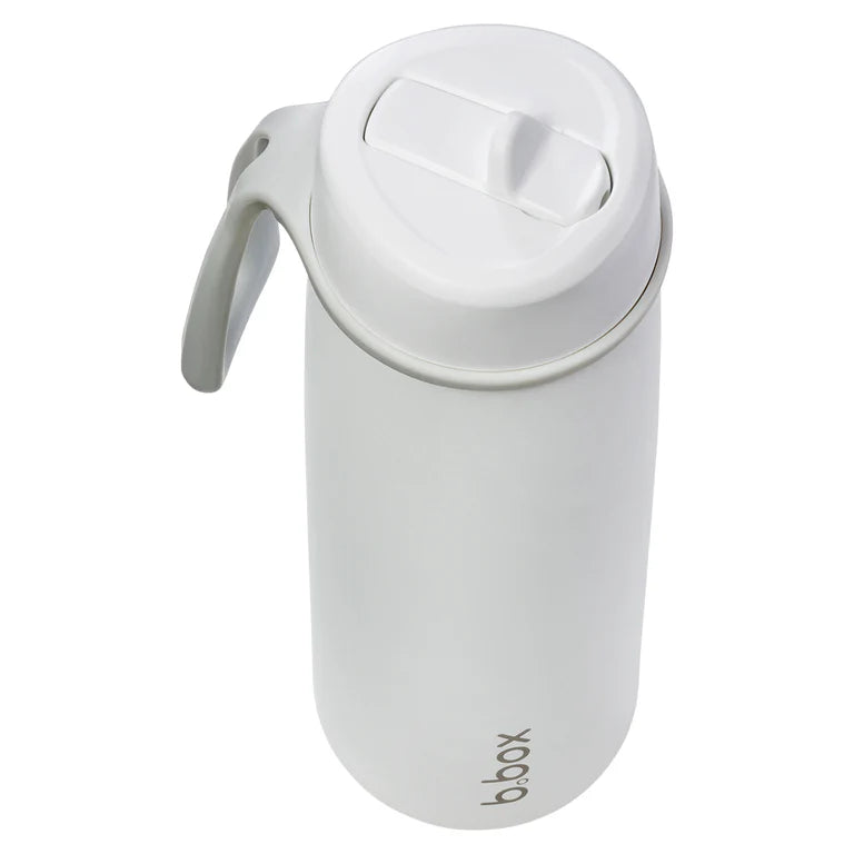b.box 690mL Insulated Flip Top Bottle - white out