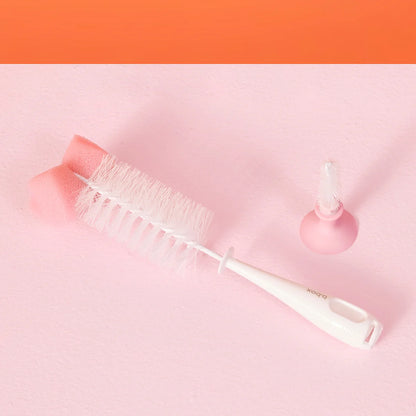 b.box 2 in 1 bottle brush - blush