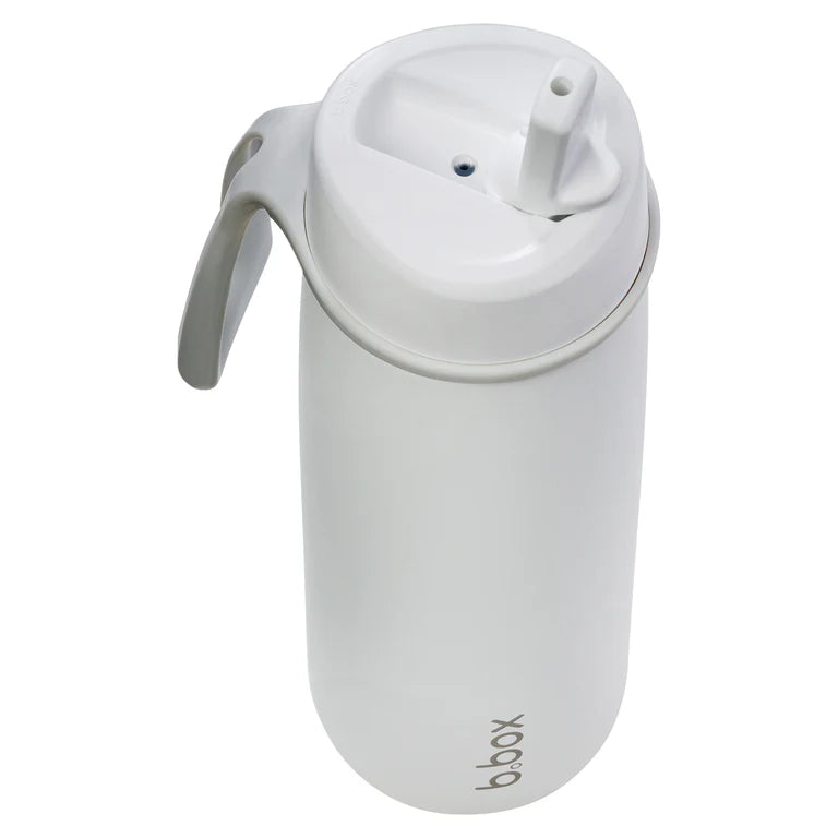 b.box 690mL Insulated Flip Top Bottle - white out