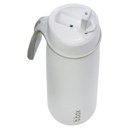 b.box 690mL Insulated Flip Top Bottle - white out