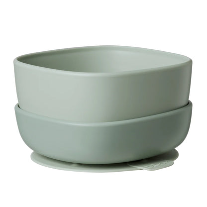 b.box suction bowl duo - sage