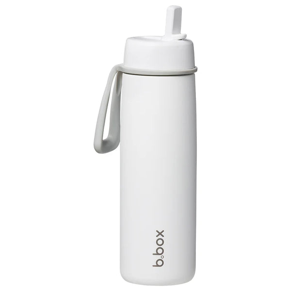 b.box 690mL Insulated Flip Top Bottle - white out