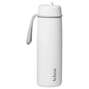 b.box 690mL Insulated Flip Top Bottle - white out