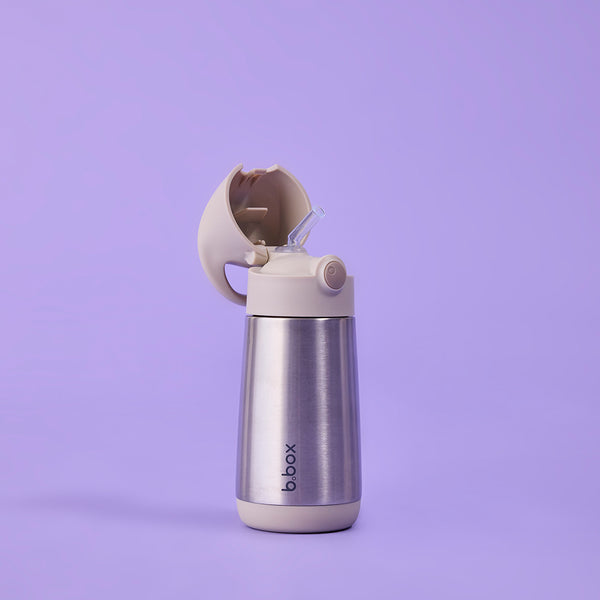 b.box Insulated Straw Bottle 350ml – Latte