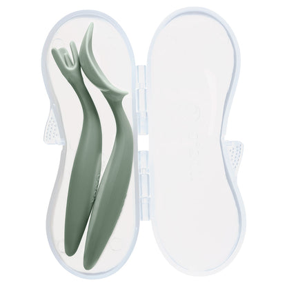 b.box Toddler Cutlery Set - Sage