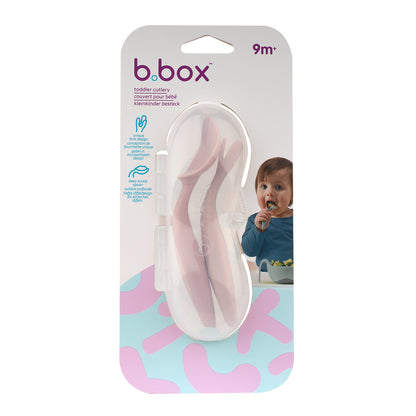 b.box Toddler Cutlery Set - Blush