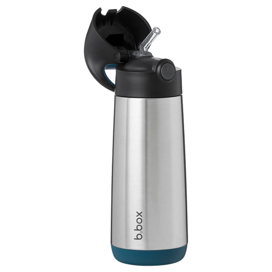 b.box Insulated Straw Bottle 500ml – Night Vision