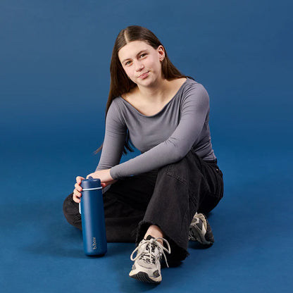 b.box 690mL Insulated Flip Top Bottle - pink paradise