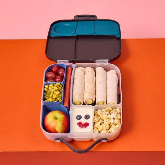 b.box silicone bento tray - lunchbox - ocean