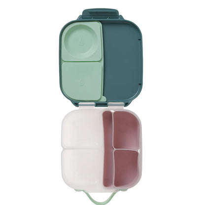 b.box silicone bento tray - mini lunchbox - berry