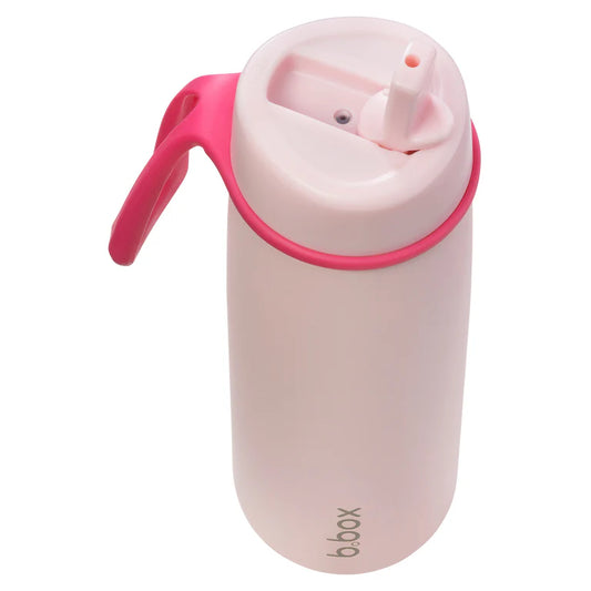 b.box 690mL Insulated Flip Top Bottle - pink paradise
