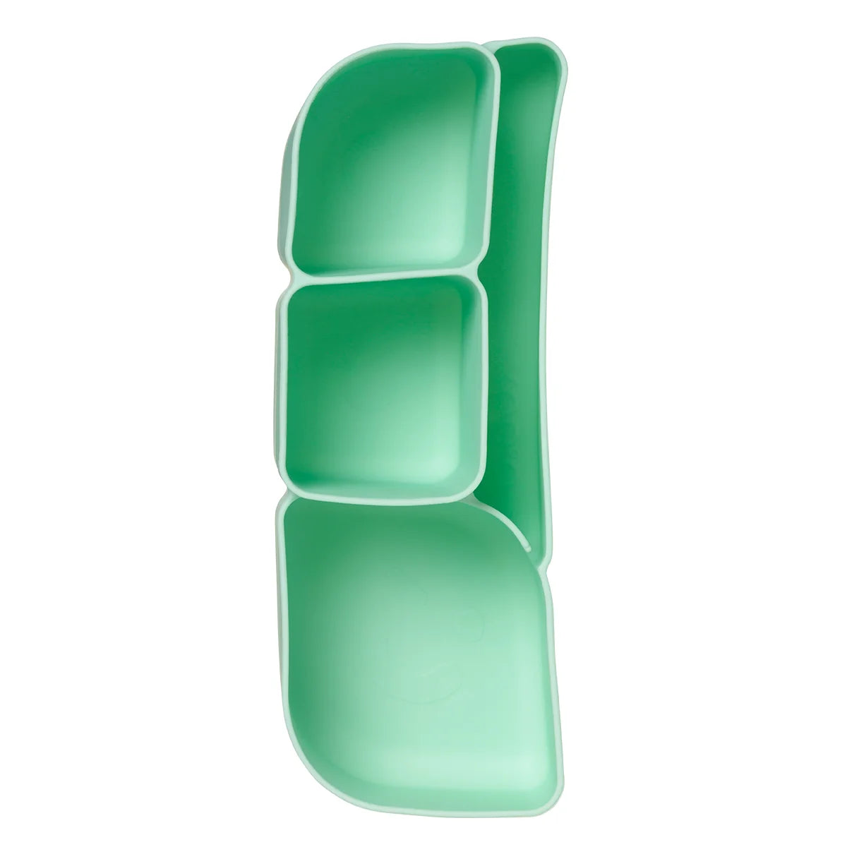 b.box silicone bento tray - lunchbox - forest