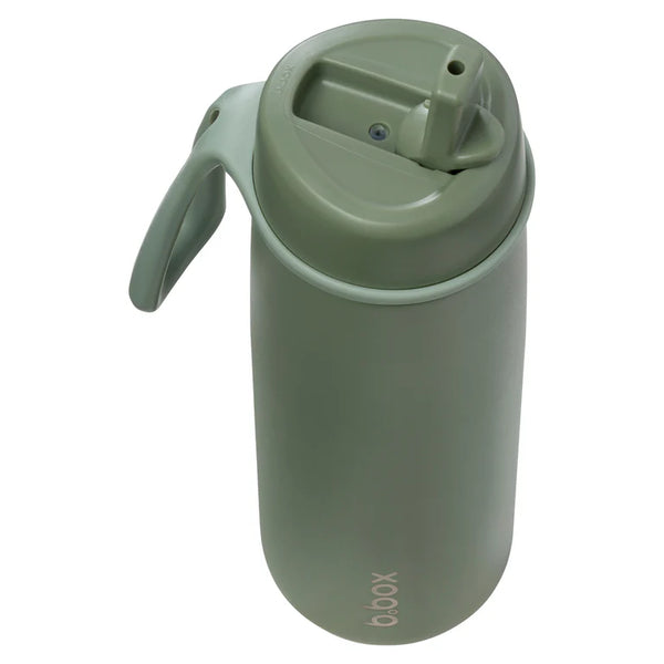 b.box 690mL Insulated Flip Top Bottle - olive