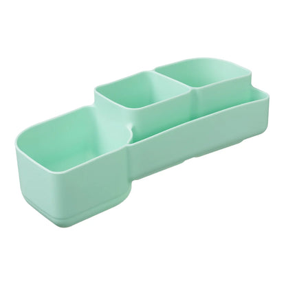 b.box silicone bento tray - lunchbox - forest
