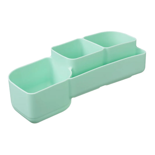b.box silicone bento tray - lunchbox - forest