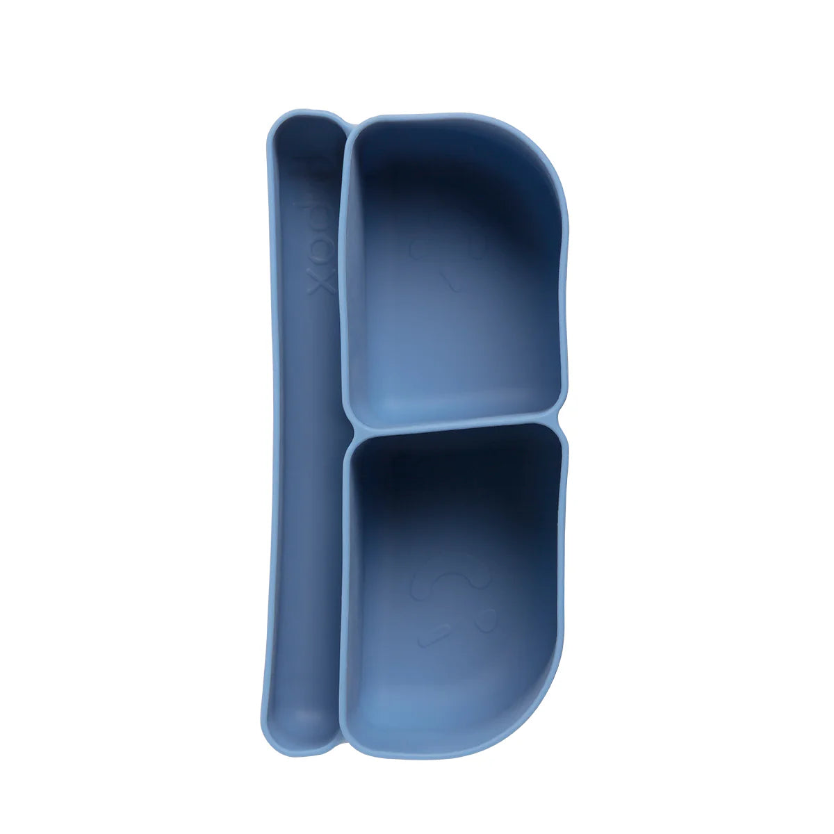 b.box silicone bento tray - mini lunchbox - ocean