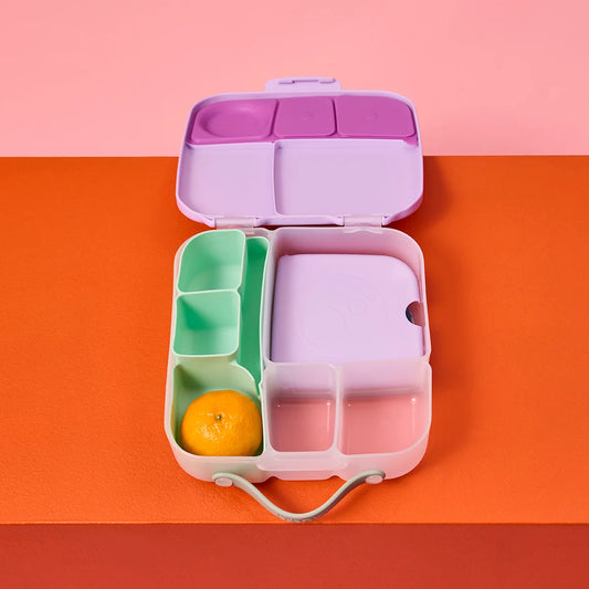 b.box silicone bento tray - lunchbox - forest