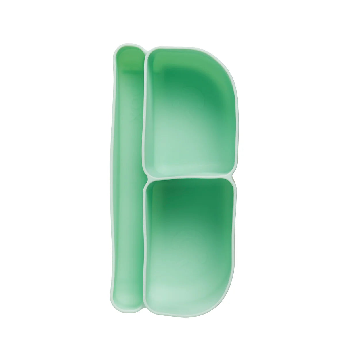 b.box silicone bento tray - mini lunchbox - forest