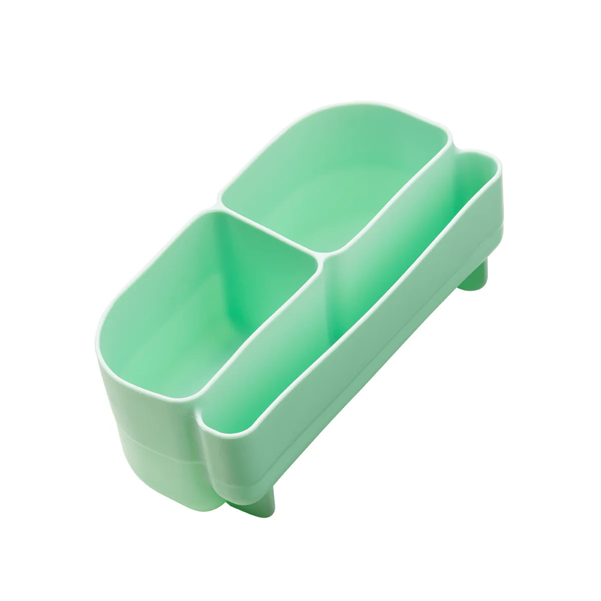 b.box silicone bento tray - mini lunchbox - forest