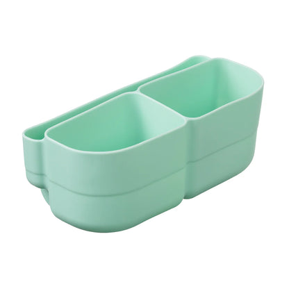 b.box silicone bento tray - mini lunchbox - forest