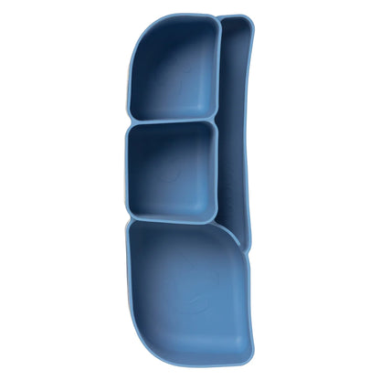 b.box silicone bento tray - lunchbox - ocean