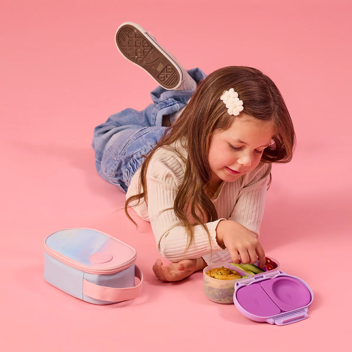 b.box silicone bento buddy - snackbox - cosmic