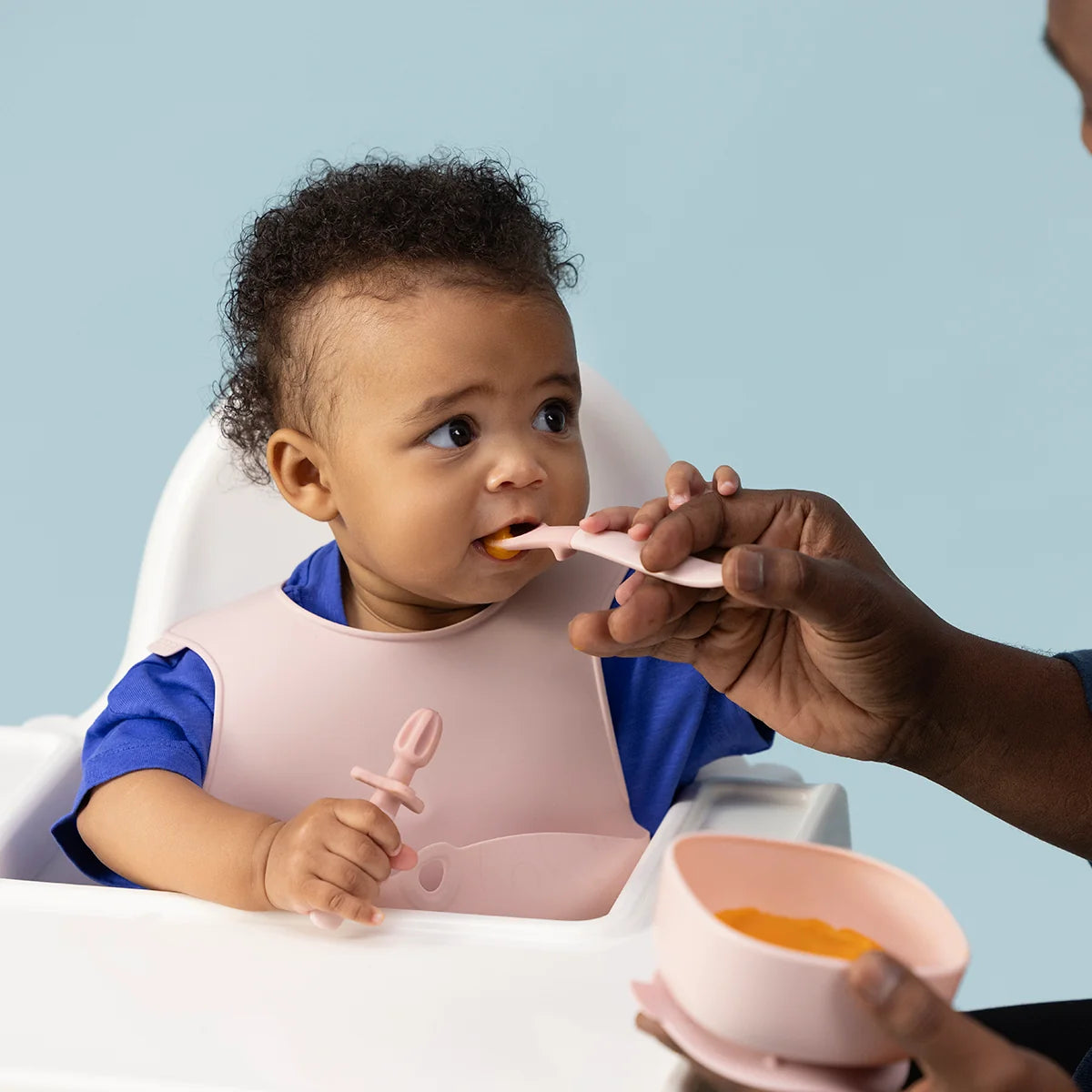 b.box weaning cutlery trio - blush
