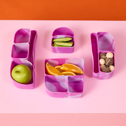 b.box silicone bento buddy - lunchbox - cosmic