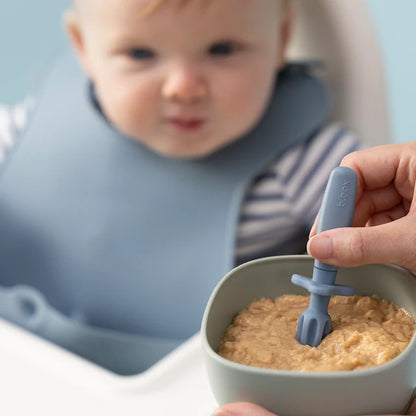 b.box weaning cutlery trio - ocean