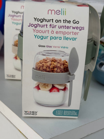 Melii Yoghurt on the Go GLASS - Sage
