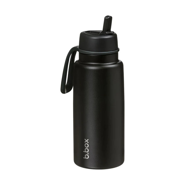 b.box Insulated Flip Top 1 Litre Bottle - deep space